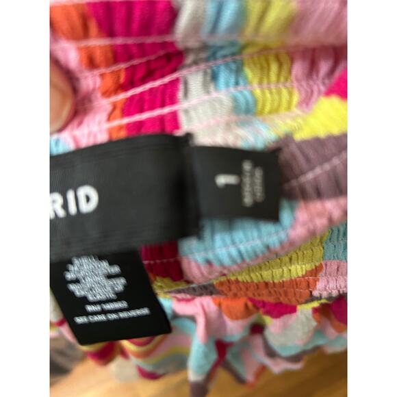 Torrid Flouncy Tiered Shorts Multi Print Size 1 (1X) - Picture 5 of 7